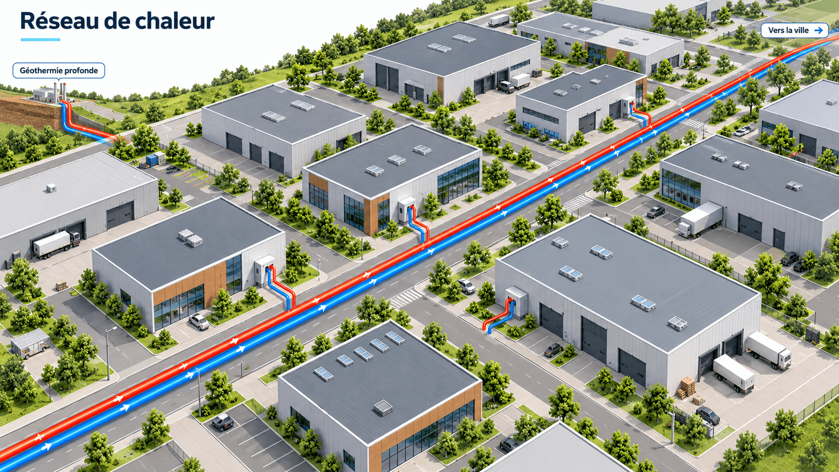 Réseau de chaleur et de froid : une nouvelle énergie pour le territoire