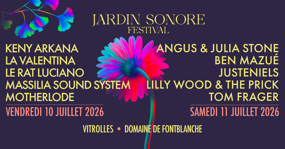 Ville de Vitrolles - Festival Jardin Sonore - 10 et 11 juillet
