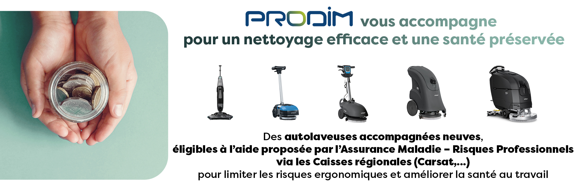 💡 PRODIM, partenaire Vitropole : faites financer vos besoins en matériel de nettoyage 🚀