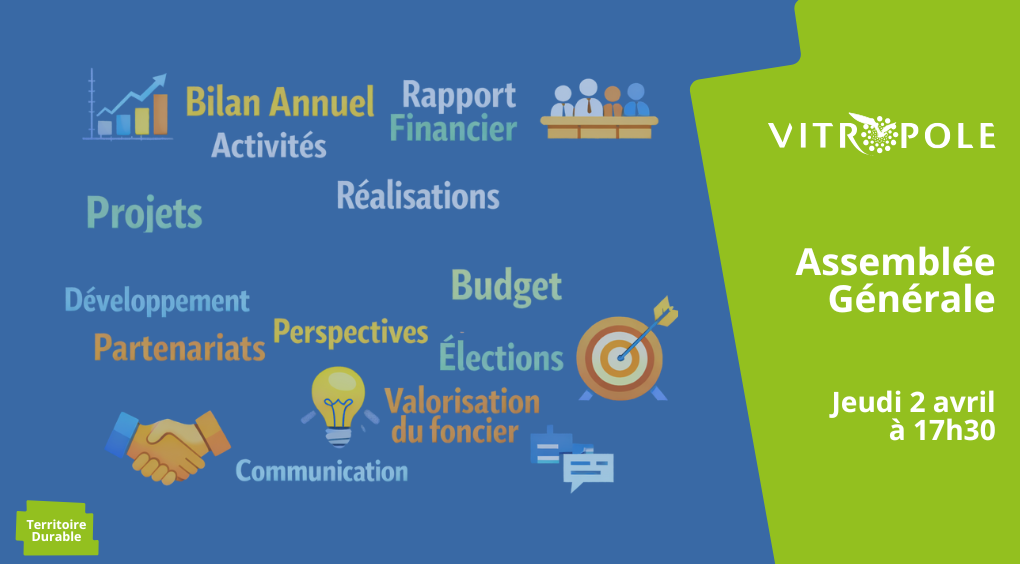 Jeudi 2 avril - Assemblée Générale ASL VITROPOLE