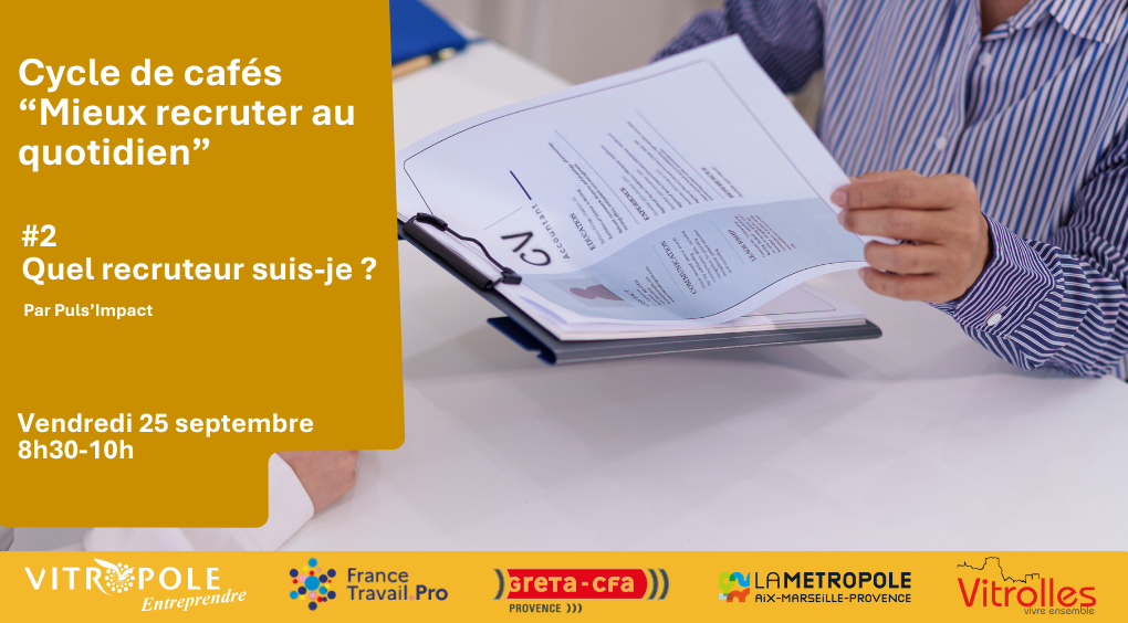 Vendredi 25 septembre - Café RH "Quel recruteur suis-je ?"