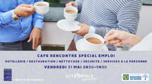 Vendredi 31 mai  : Café Rencontre spécial Emploi