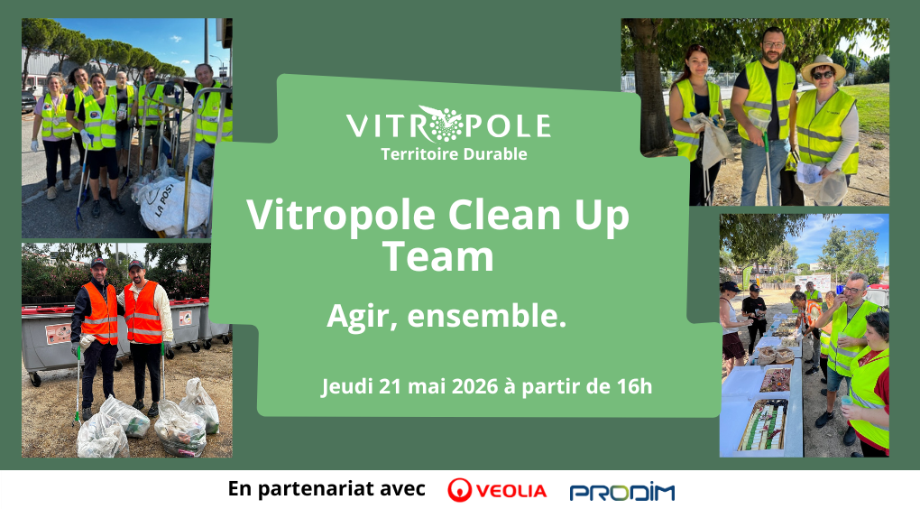 Jeudi 21 mai - Vitropole Clean Up Team