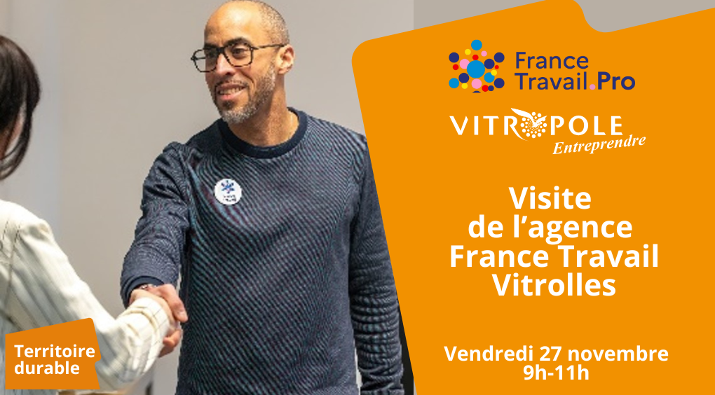 Vendredi 28 novembre - Visite de l'agence France Travail Vitrolles et signature convention partenariat