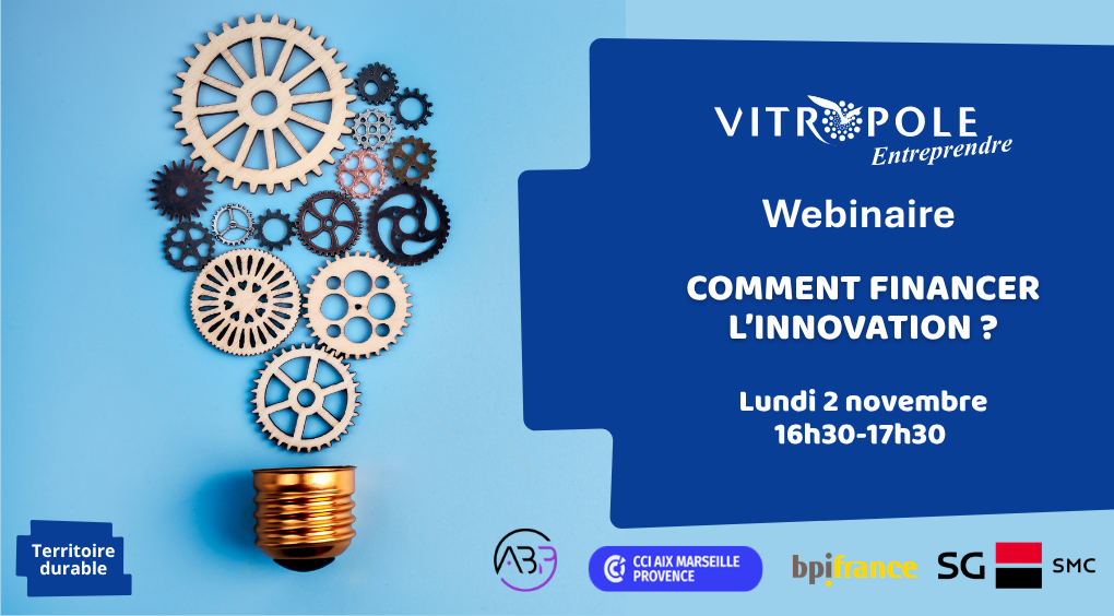 Lundi 2 novembre - Webinaire Financement de l'innovation